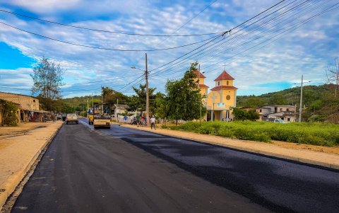 Así luce la comuna Sitio Nuevo con su vía de primer orden