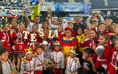 U.E Nikola Tesla, ganador del intercolegial Bandas de Paz