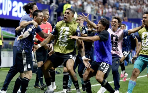 Argentina en la final del Mundial 2026: la Albiceleste llegó tras lograr remontadas agónicas.