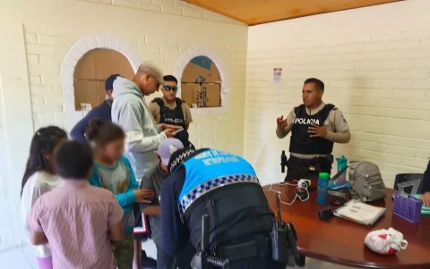Operativo en La Carolina permitió localizar a cinco niños extraviados en el norte de Quito