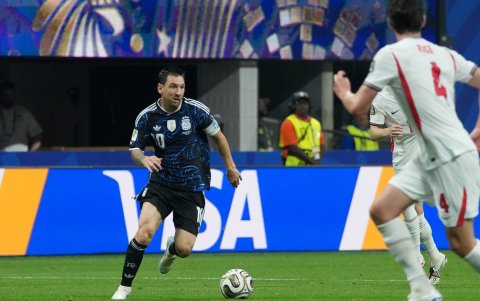 Lionel Messi lidera el ataque de la selección de Argentina.