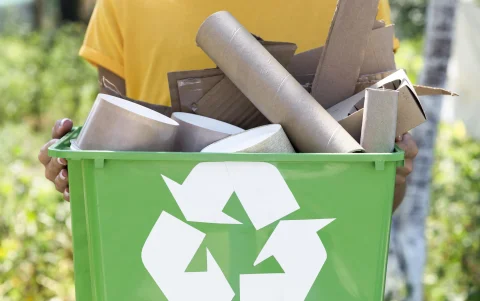 Los puntos pueden canjearse por alimentos, bebidas, productos ecológicos o descuentos en una red de establecimientos aliados conocidos como ”Recinegocios”