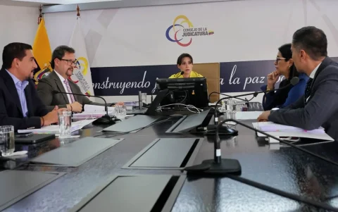 El Consejo de la Judicatura de Mercedes Caicedo justificó la emergencia judicial por el déficit de más de 700 jueces.