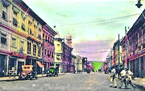 En 1930, la arquitectura predominante era la madera.