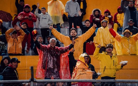 Los hinchas orientales confían en el potencial del equipo para quedarse con el subcampeonato de la LigaPro.