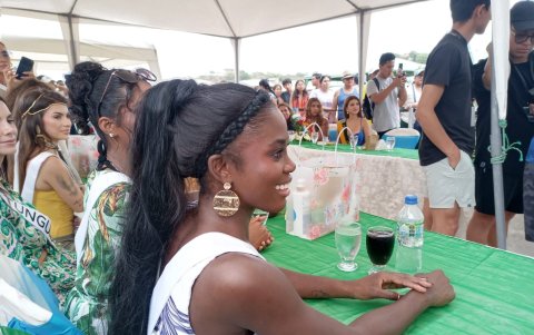 En los balnearios de la provincia de Santa Elena las candidatas a Miss Universo Ecuador 2026 muestran su encanto