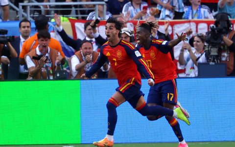 Ferrán Torres anotó el gol del triunfo de la Selección de España.