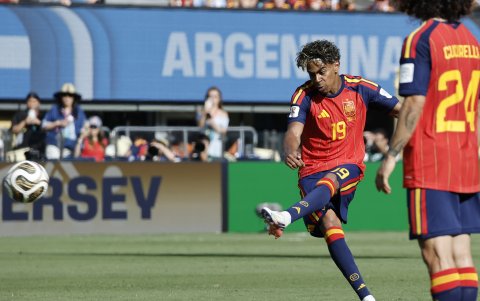 Lamine Yamal es figura de la Selección de España.