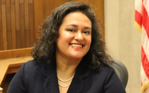 Jueza de la corte Araceli Martínez-Olguin