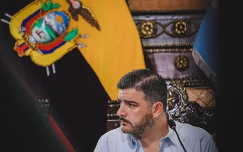 Aquiles Álvarez, alcalde de Guayaquil.
