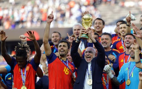 Luis de la Fuente destacó la unión en la Selección de España.