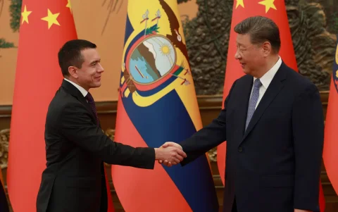 Daniel Noboa volverá a China en agosto para continuar la agenda bilateral con el país asiático.