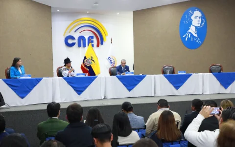 El CNE es presidio por José Cabrera.
