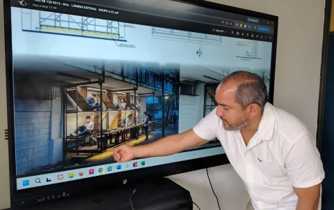 Para el docente Sebastián Almeida, el mayor reto era demostrar que la arquitectura también se aprende construyendo y enfrentando desafíos reales.
