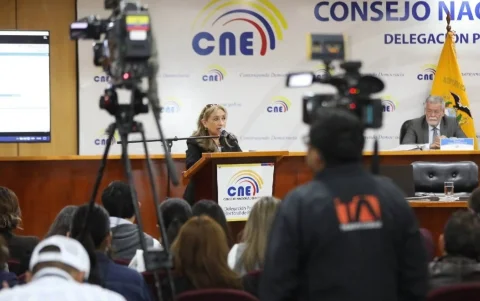 El consejo consultivo entre le CNE y las organizaciones políticas fue el escenario para despejar la duda del correísmo.