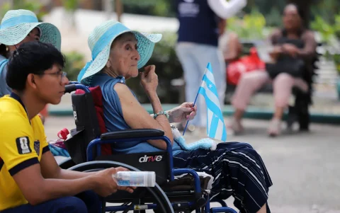 Leonor López fue una de las asistentes al festival en la ciudadela El Paraíso.