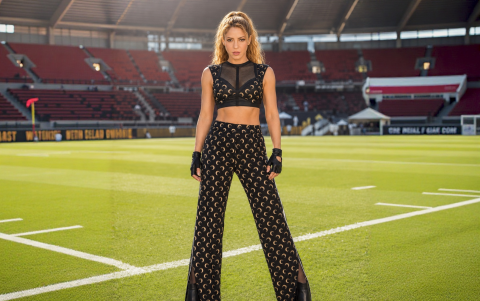 Mi propuesta: más deportiva y fiel al estilo de Shakira.