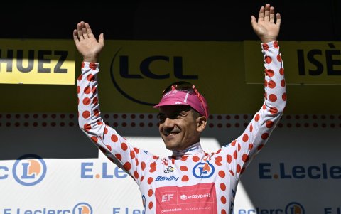 Richard Carapaz ganó una etapa en el Tour de Francia 2026.
