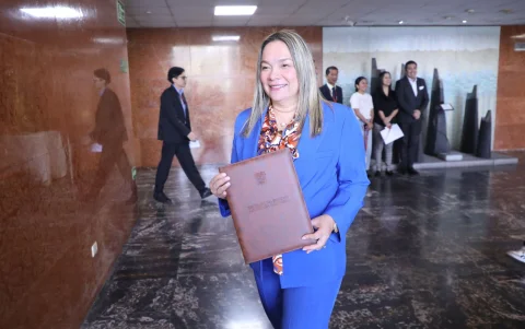 La asambleísta de ADN, Janina Rizzo, preside la Comisión de Soberanía Alimentaria.