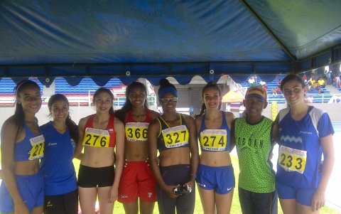 Jennifer Canchingre (327) fue atleta en su juventud.