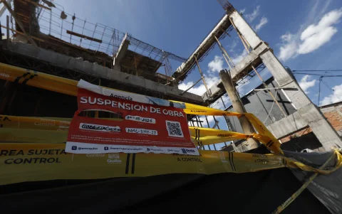 Situación. Tumbaco concentra parte de las obras suspendidas por incumplir la normativa urbanística y construir sin las autorizaciones municipales.
