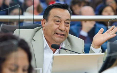 Gabriel Noroña fue director de parroquias rurales en la alcaldía de Jorge Yunda; es aliado de la RC.