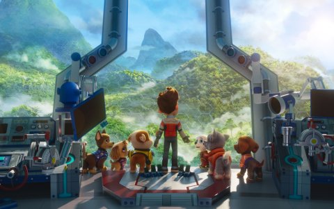 Chase y el resto de personajes de Paw Patrol.