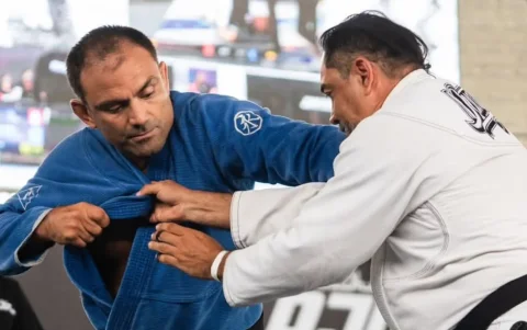 Fernando Soluco, profesor de jiu-jitsu de Marlon