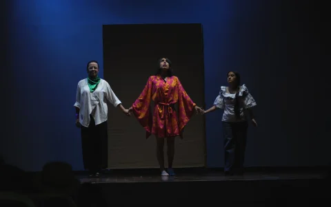 El biodrama tuvo su estreno en la Universidad Politécnica Salesiana con dos funciones dirigidas a la comunidad universitaria.