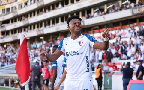 Liga de Quito se impuso a Leones, por los octavos de final de la Copa Ecuador.