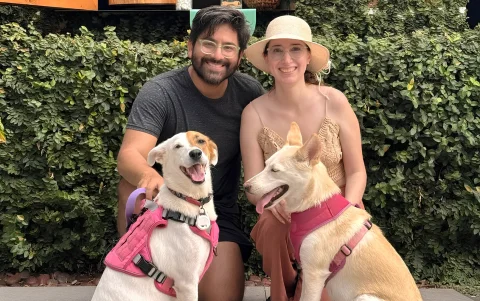Vecinos y dueños de mascotas comparten espacios de encuentro en Puerto Azul.