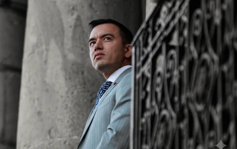 El presidente Daniel Noboa ha enfrentado el debate esta semana de por qué no considera que se vive en