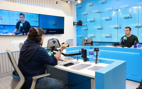 Daniel Noboa, en entrevista en la emisora Radio Centro.