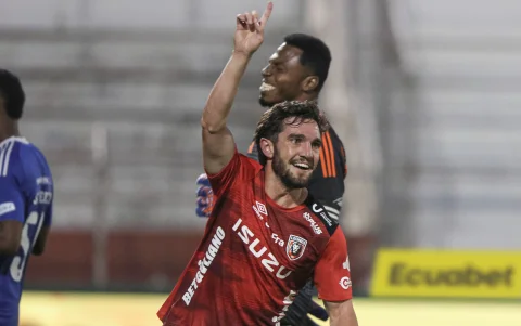 Emiliano Griffa ha anotado 4 tantos en la LigaPro 2026 antes de enfrentar a Barcelona SC.