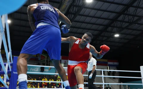 Gerlon Congo es el referente masculino en el boxeo ecuatoriano.
