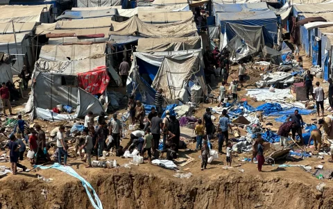El ataque israelí del 1 de agosto de 2026 destruyó también almacenes de medicamentos del aledaño Hospital de los Mártires de Al Aqsa.