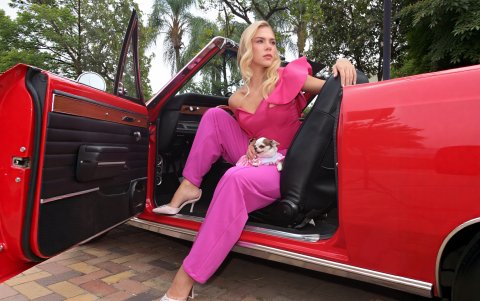 Al armar el outfit se puede combinar el rosa en diferentes gamas.