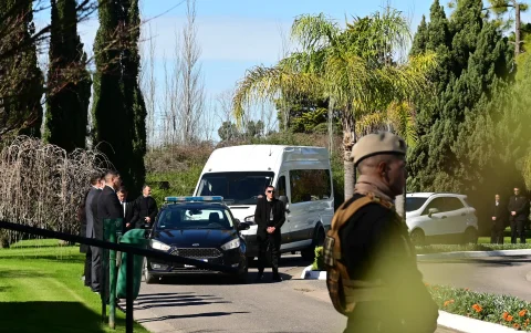 Operativo de seguridad resguardó el cementerio El Prado, en las afueras de Rosario.