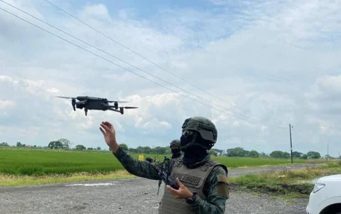 Uso de drones por parte del Ejército ecuatoriano.