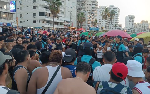 En el segundo día del feriado del 10 de agosto un hombre fue asesinado en la playa de Salinas