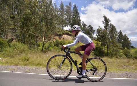 En Marian University, la ciclista ecuatoriana podrá seguir con su carrera deportiva y al mismo tiempo estudiar enfermería.