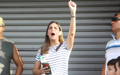 Fiorella Ycaza es una de las procesadas inscritas, está para la Alcaldía de Guayaquil por el Partido Socialista Ecuatoriano.