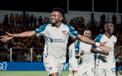 Ante Mirassol, Michael Estrada marcó su octavo gol en los últimos seis partidos que Liga de Quito disputó entre LigaPro, Copa Ecuador y Copa Libertadores.
