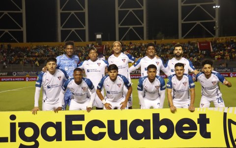 Liga jugó con equipo alterno el fin de semana ante Aucas, en el torneo local.