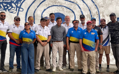 La selección ecuatoriana de tiro práctico afina su preparación para competir en el Panamericano de Aruba.
