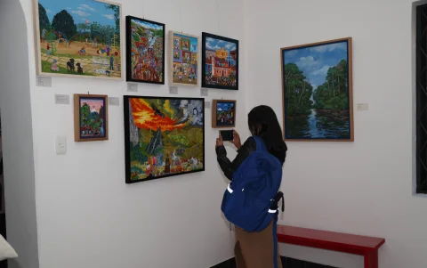 El recorrido de los jueves en La Mariscal incluye el Museo de Arte Naif Latinoamericano.