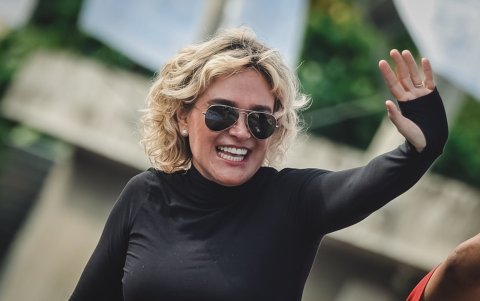 Cynthia Viteri durante su etapa como alcaldesa de Guayaquil.