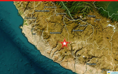 El terremoto de Perú solo generó deslizamientos y daños estructurales.