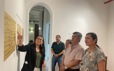 Exposición en el Museo del Cacao.