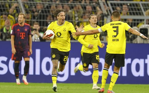 Fabio Silva marcó el gol del descuento de Borussia Dortmund.